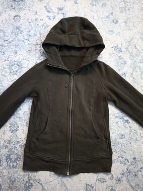 Dark Olive Green Hoodie